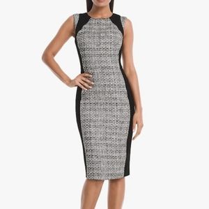Dress sz 4 White House Black Market Tweed